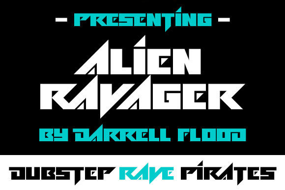 Alien Ravager Font for Business Branding
