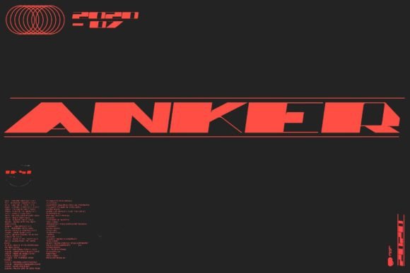 Anker Font for Bold Campaign Designs