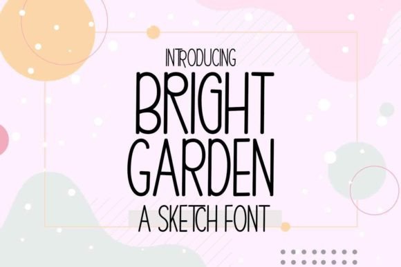 Bright Garden: A Handwritten Font for Polished Branding