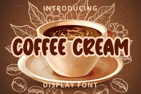 Coffee Cream Font for Eye-Catching Campaigns