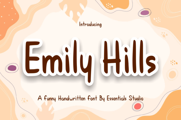 Emily Hills Font for Web Design Projects