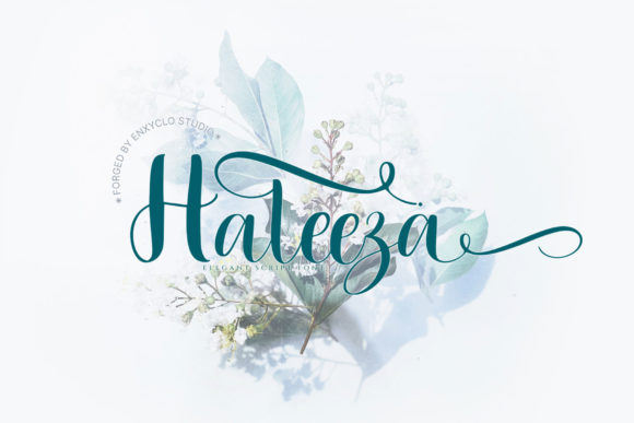 Haleeza Display Font Review for Design Projects