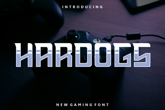Hardogs: A Bold Display Font for Creative Branding Projects