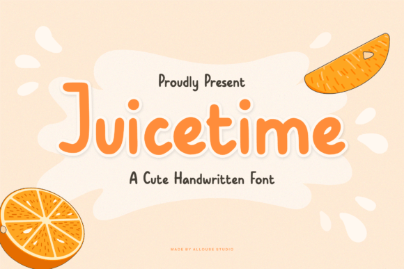 Juicetime Display Font for Web Design