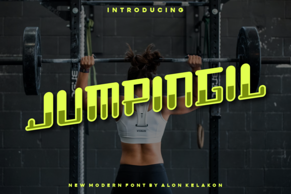 Jumpingil: A Bold Font for Small Business Branding