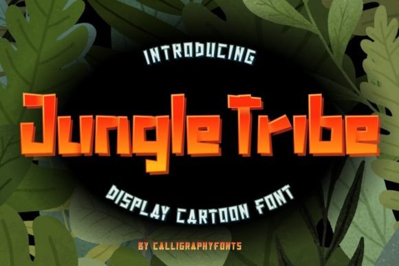 Jungle Tribe Font for Editorial Design