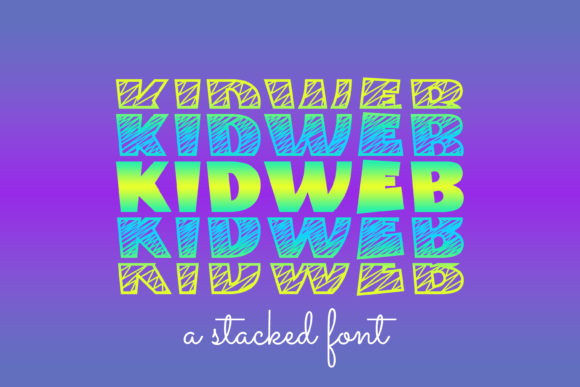 Kidweb Font for Web Design Projects