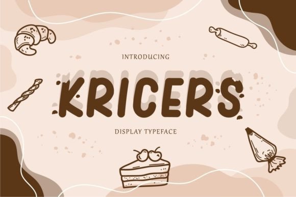 Kricers Font for Eye-Catching Brand Content