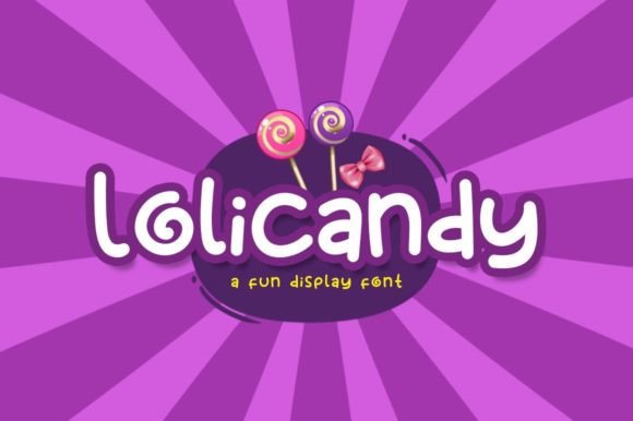 Lolicandy: A Playful Display Font for Creative Campaigns