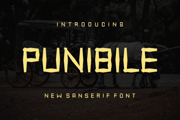 Punibile: A Modern Display Font for Bold Branding