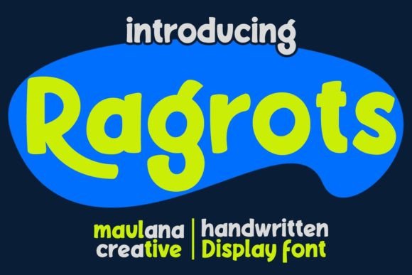 Ragrots: A Playful Display Font for Digital Creativity