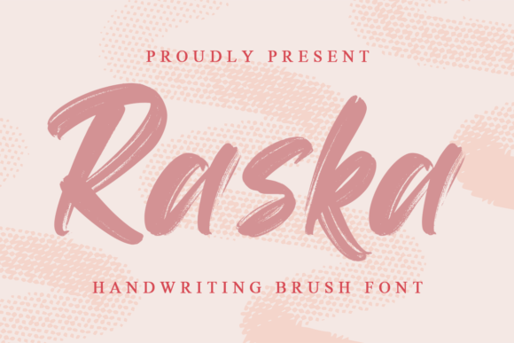 Raska: A Fresh Brush Font for Modern Branding