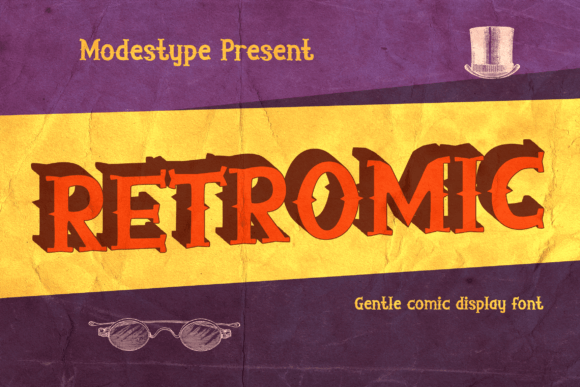 RETROMIC Font for Professional Branding