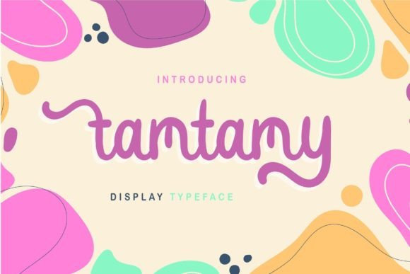 Tamtamy: A Charmed Display Font for Web Design Projects