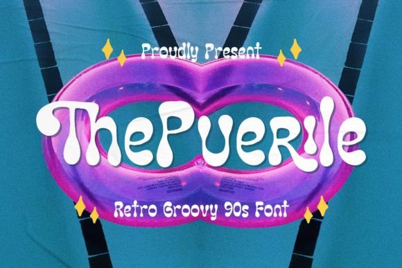 The Puerile: A Groovy Display Font for Web Design