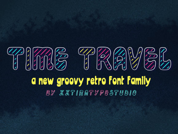 Time Travel Font for Modern Marketing