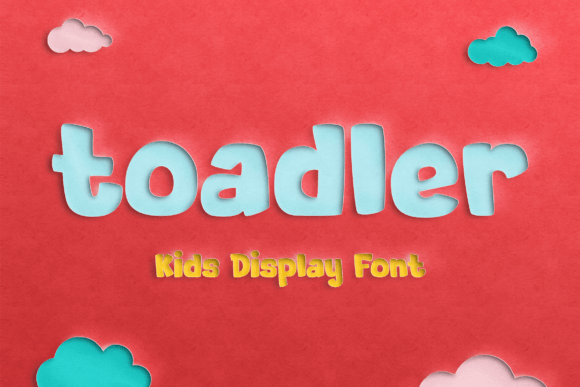 Toadler Font for Kids-Themed Branding