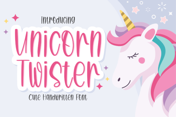 Unicorn Twister: A Display Font for Editorial Creativity