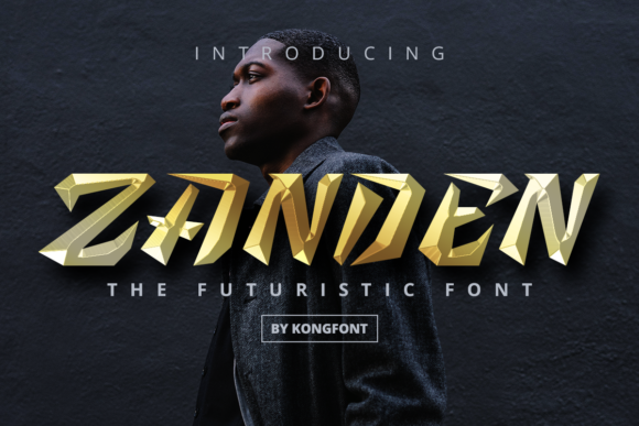 Zanden: A Playful Display Font for Modern Branding